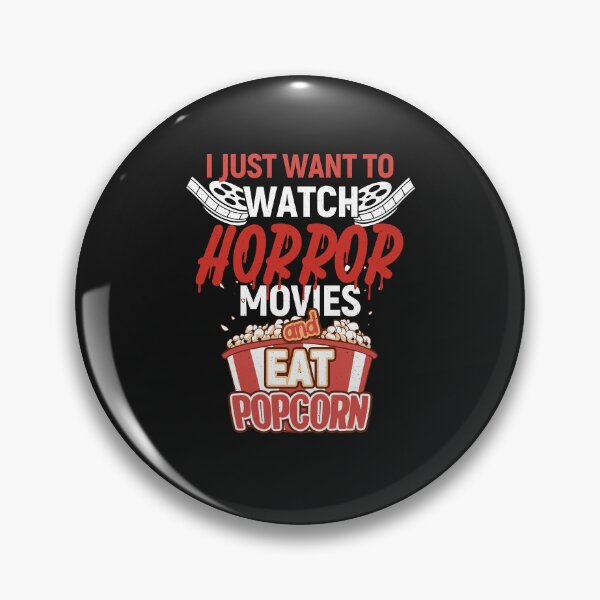 Item preview, Horror Movies & Popcorn designed and sold by ChrisFeil.