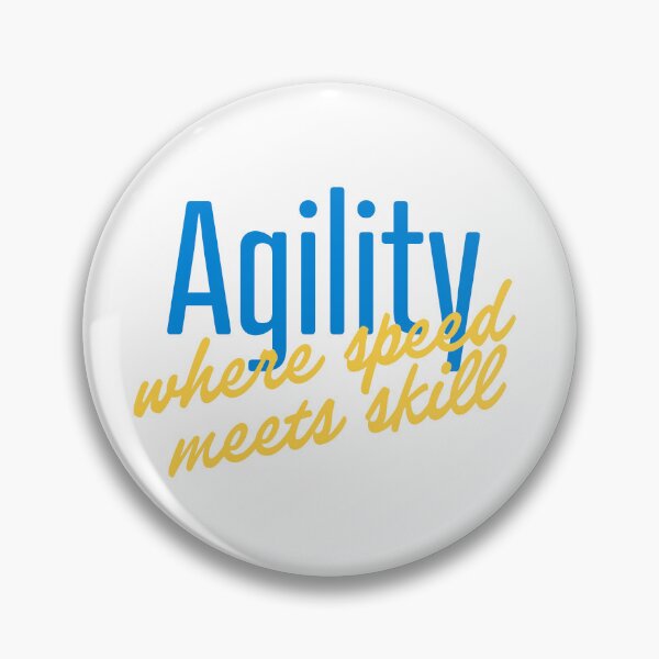 Item preview, agility where speed meets skill - agility where speed meets skill in English designed and sold by PausePapote.