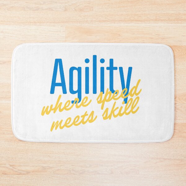 Item preview, agility where speed meets skill - agility where speed meets skill in English designed and sold by PausePapote.