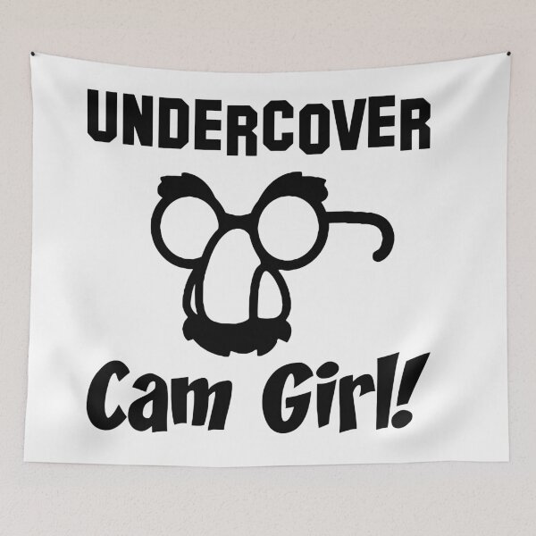 Item preview, UNDERCOVER CAM-GIRL designed and sold by GRAPHIKAT.