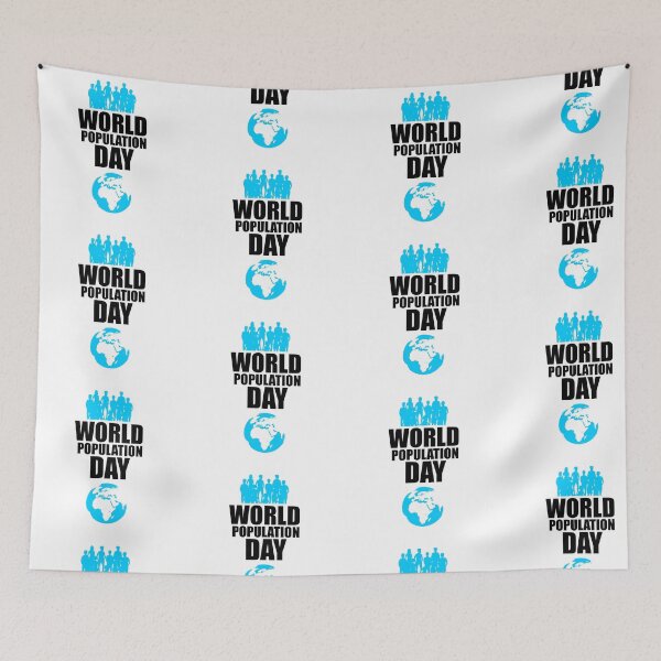 Item preview, World Population Day - 11th July designed and sold by VimuDS.