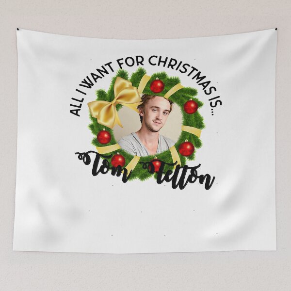 Item preview, Gifts For Men All I Want For Christmas Is Tom Felton Graphic For Fan designed and sold by lazo-shanti.