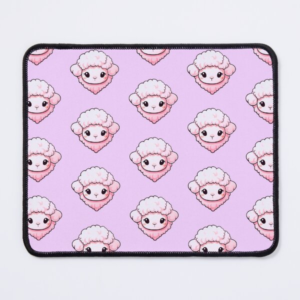 Item preview, Fluffy Cute Pink Sheep designed and sold by Rauens.