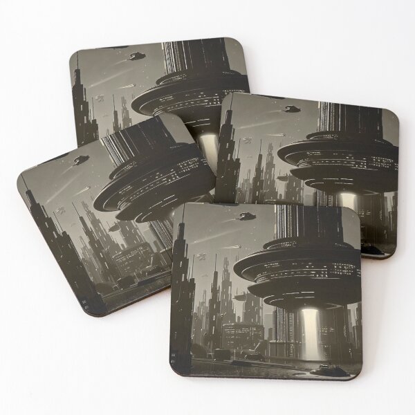 Item preview, Sci-fi Noir No. 1 designed and sold by MJNurmi.
