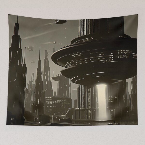 Item preview, Sci-fi Noir No. 1 designed and sold by MJNurmi.