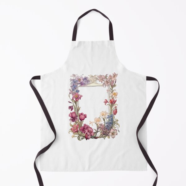 Aperçu de l'œuvre Art deco wild flowers frame créée et vendue par tropicaltee.