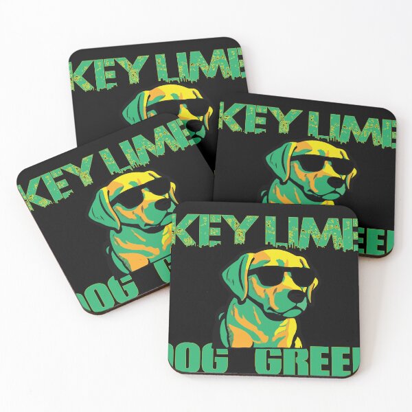 Item preview, key lime green dog designed and sold by dsirs.