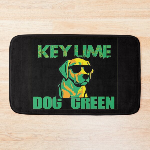 Item preview, key lime green dog designed and sold by dsirs.