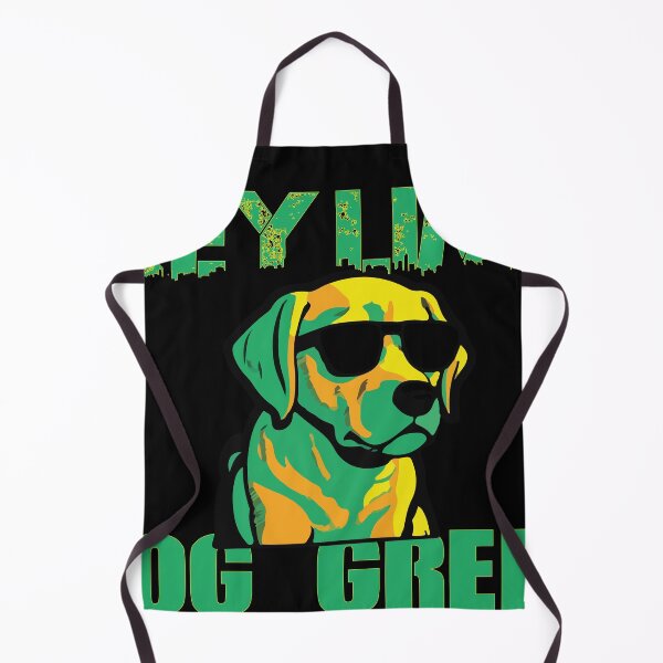 Item preview, key lime green dog designed and sold by dsirs.