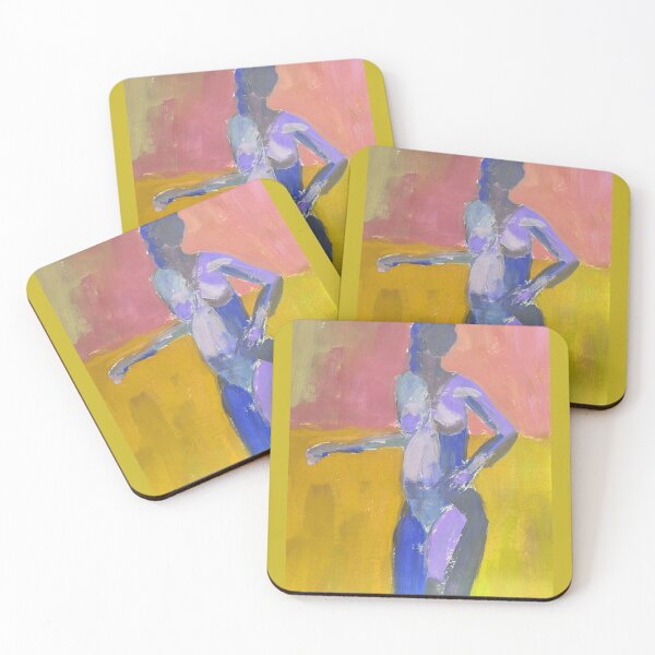 Item preview, Hand Painted Abstract Female Figure Study designed and sold by NancyMerkle.