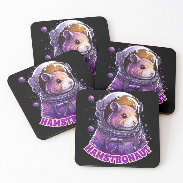 Item preview, Hamstronaut Cute Astronaut Hamster Animal Gift designed and sold by InkyGenies.