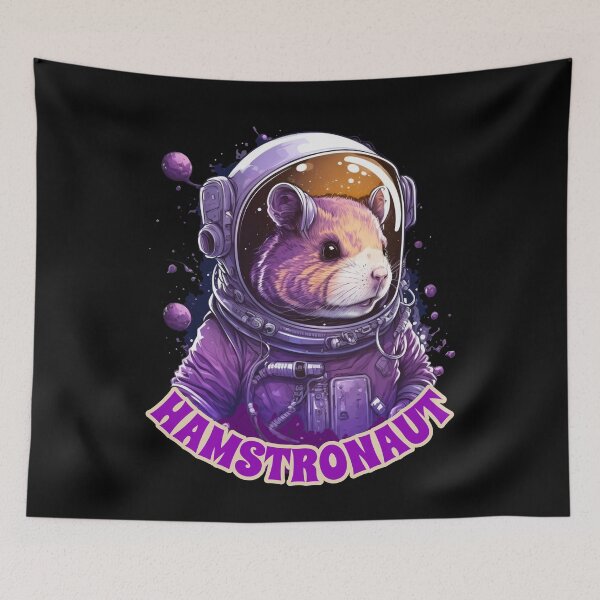 Item preview, Hamstronaut Cute Astronaut Hamster Animal Gift designed and sold by InkyGenies.