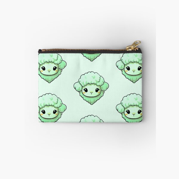 Item preview, Fluffy Cute Green Sheep designed and sold by Rauens.