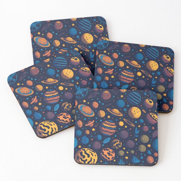 Item preview, Patterns of Planets and Cosmic Stars designed and sold by ViralVibeLab.