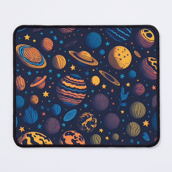 Item preview, Patterns of Planets and Cosmic Stars designed and sold by ViralVibeLab.