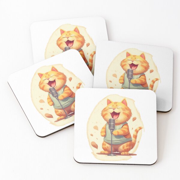 Item preview, The cat loves to sing designed and sold by LynnePham.