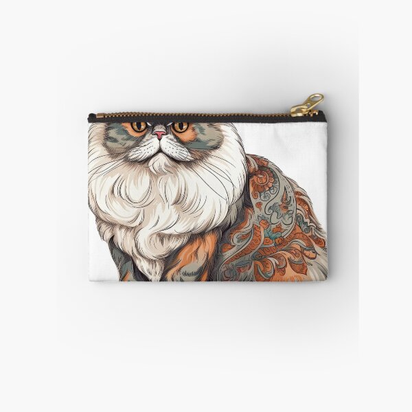 Item preview, Fluffy Persian PoshPet - Stylish Lapcats for Indoor Snuggles and Sandbox designed and sold by DooodleGod.