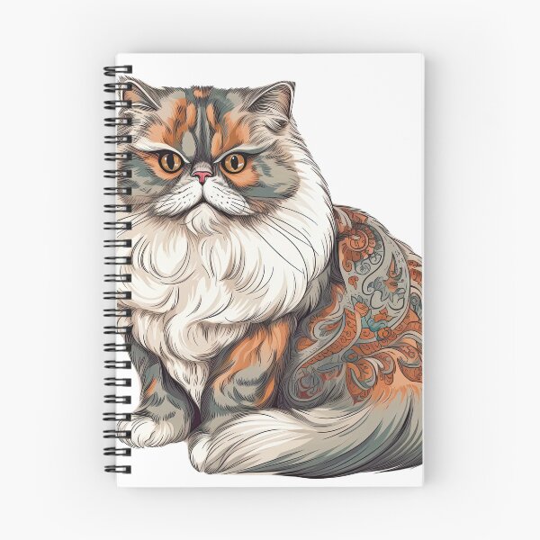Item preview, Fluffy Persian PoshPet - Stylish Lapcats for Indoor Snuggles and Sandbox designed and sold by DooodleGod.