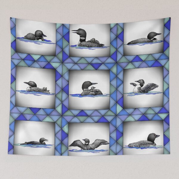 Item preview, LOON QUILT designed and sold by kamkam19.
