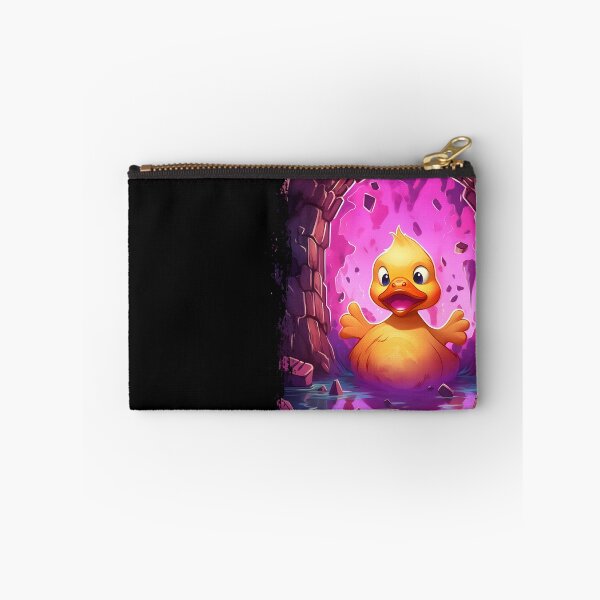Item preview, Mystical Encounter: Duck in the Purple Monster Hole | Fantastical Ruins designed and sold by BNCH44.