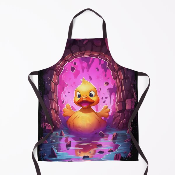 Item preview, Mystical Encounter: Duck in the Purple Monster Hole | Fantastical Ruins designed and sold by BNCH44.