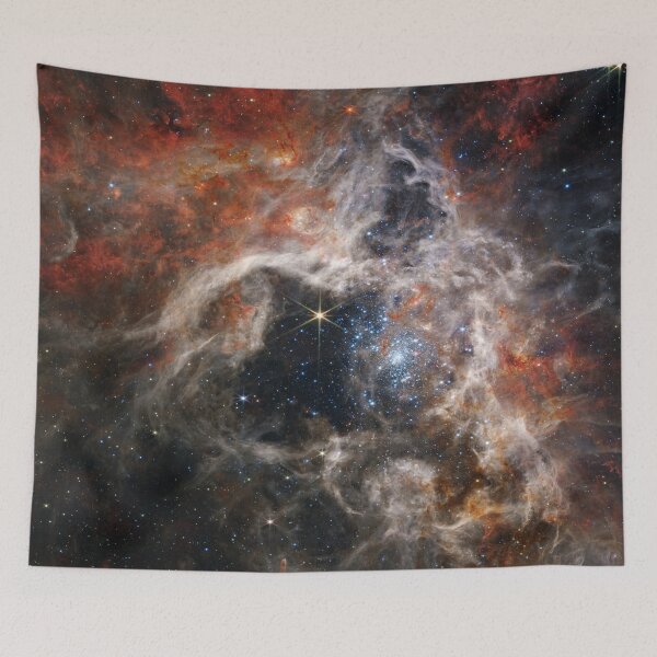 Item preview, Tarantula Nebula in infrared (constellation of Dorado) designed and sold by Raureif.