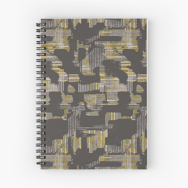 Item preview, Abstract stripes yellow gray designed and sold by Alessandro Remo Mazzoni Remotextiles.