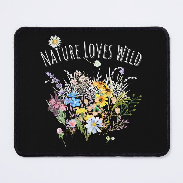 Item preview, Nature Loves Wild Flower Colorful Design designed and sold by EarthArtDesigns.