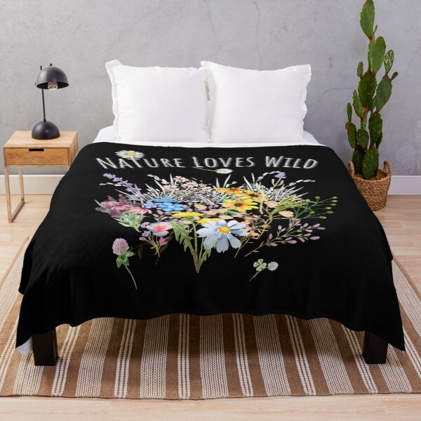 Item preview, Nature Loves Wild Flower Colorful Design designed and sold by EarthArtDesigns.