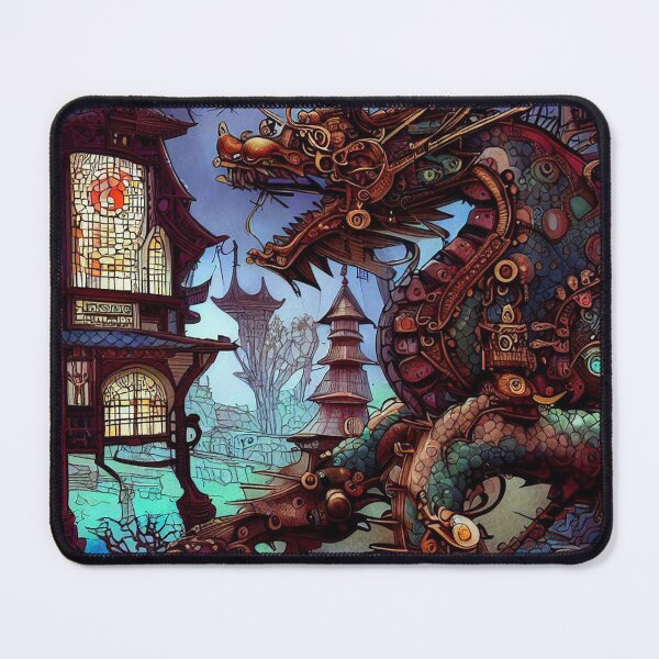 Item preview, Oriental Steampunk Dragon No. 1 designed and sold by MJNurmi.