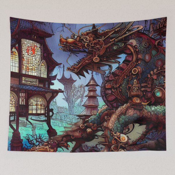 Artikelvorschau, Orientalischer Steampunk-Drache Nr. 1 entworfen und verkauft von MJNurmi.