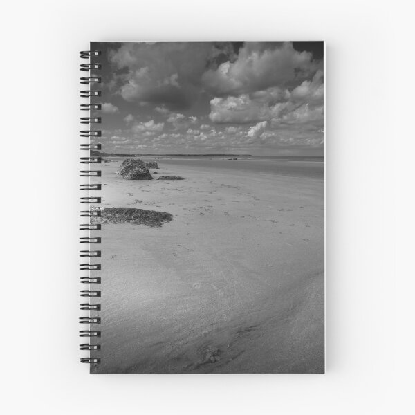 Item preview, Speeton Sands, Filey Bay, Low tide (Black and White) designed and sold by MichaelBShannon.