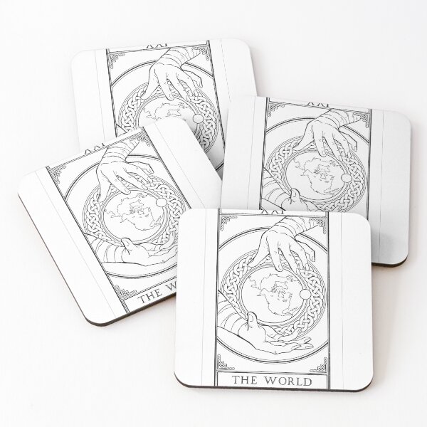Item preview, Carrow's Tarot - The World designed and sold by CarrowBrown.