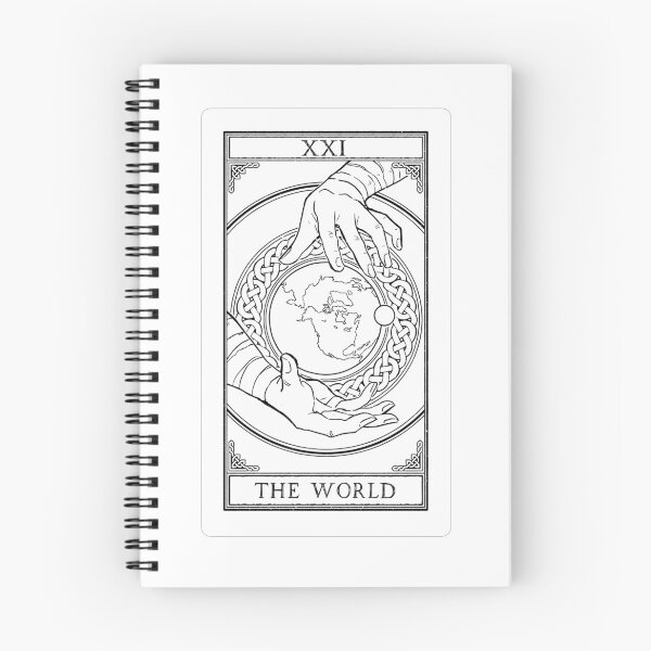 Item preview, Carrow's Tarot - The World designed and sold by CarrowBrown.