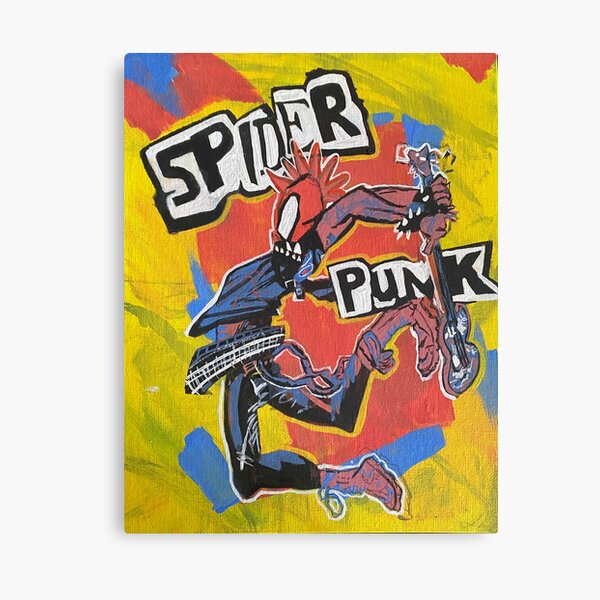 Spider Punk Unmasked Canvas Prints for Sale | Redbubble