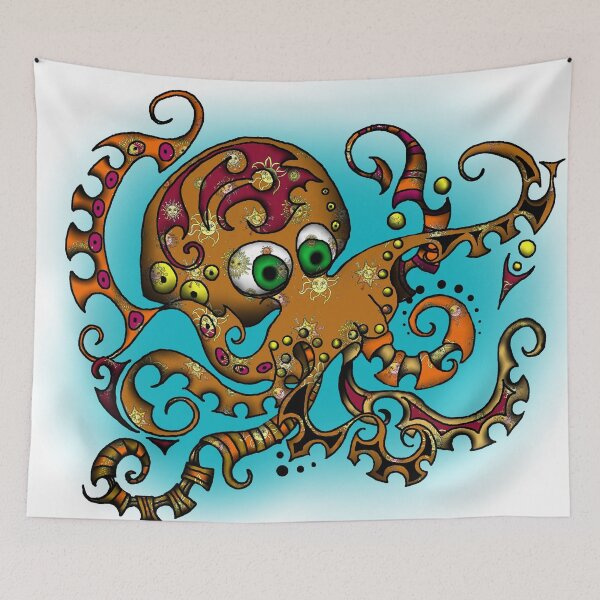 Item preview, Crazy Octopus! designed and sold by kamkam19.