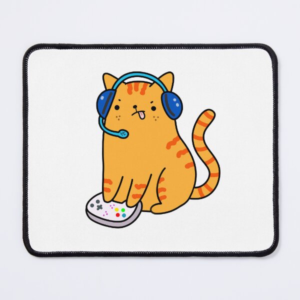 Item preview, Kawaii Gamer Cat designed and sold by kawaiilife.
