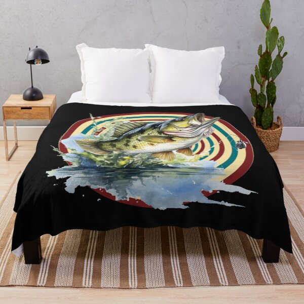 Item preview, Retro Bass Fishing designed and sold by MysticOzzy.