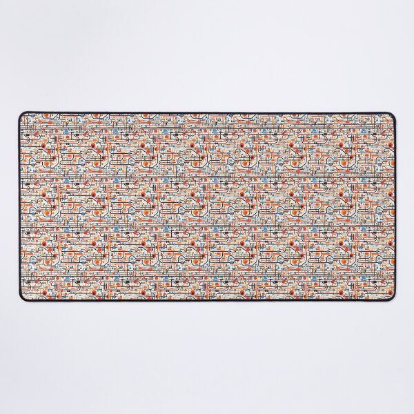 Item preview, Abstract London Underground & Overground Trains Repeating Seamless Pattern designed and sold by PatternsFTW.