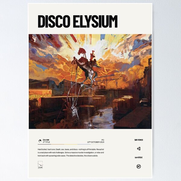 Artikel-Vorschau von Disco-Elysium, designt und verkauft von jenniferSilvia.