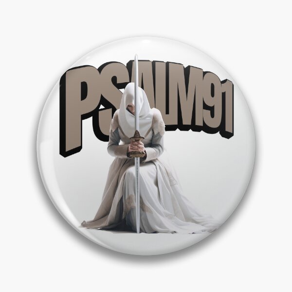 Item preview, "Shielded by Faith: The Warrior Nun's Strength in Psalm 91" designed and sold by KEN1ART.