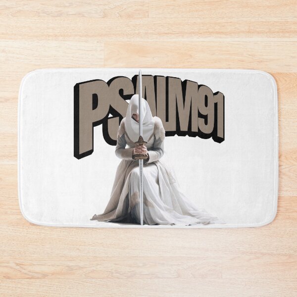 Item preview, "Shielded by Faith: The Warrior Nun's Strength in Psalm 91" designed and sold by KEN1ART.