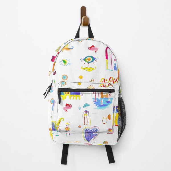 Item preview, Palyful figurative circus WHITE designed and sold by Alessandro Remo Mazzoni Remotextiles.