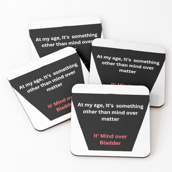 Item preview, Funny Joke about old age and your bladder designed and sold by Storm20k.