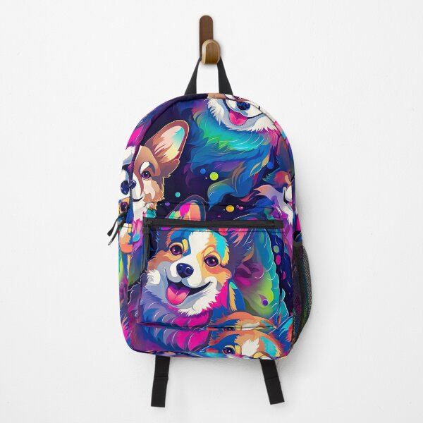 Item preview, Colourful Corgi Pattern designed and sold by vadimcarazan.