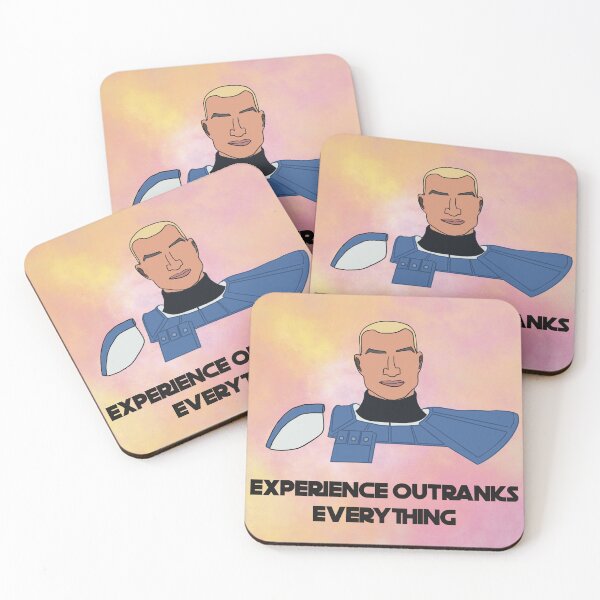 Item preview, Captain Rex Experience Outranks Everything designed and sold by RabbitHeartArt.