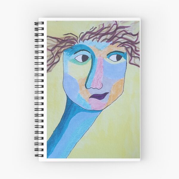 Item preview, quirky with rainbow face designed and sold by cardanart.