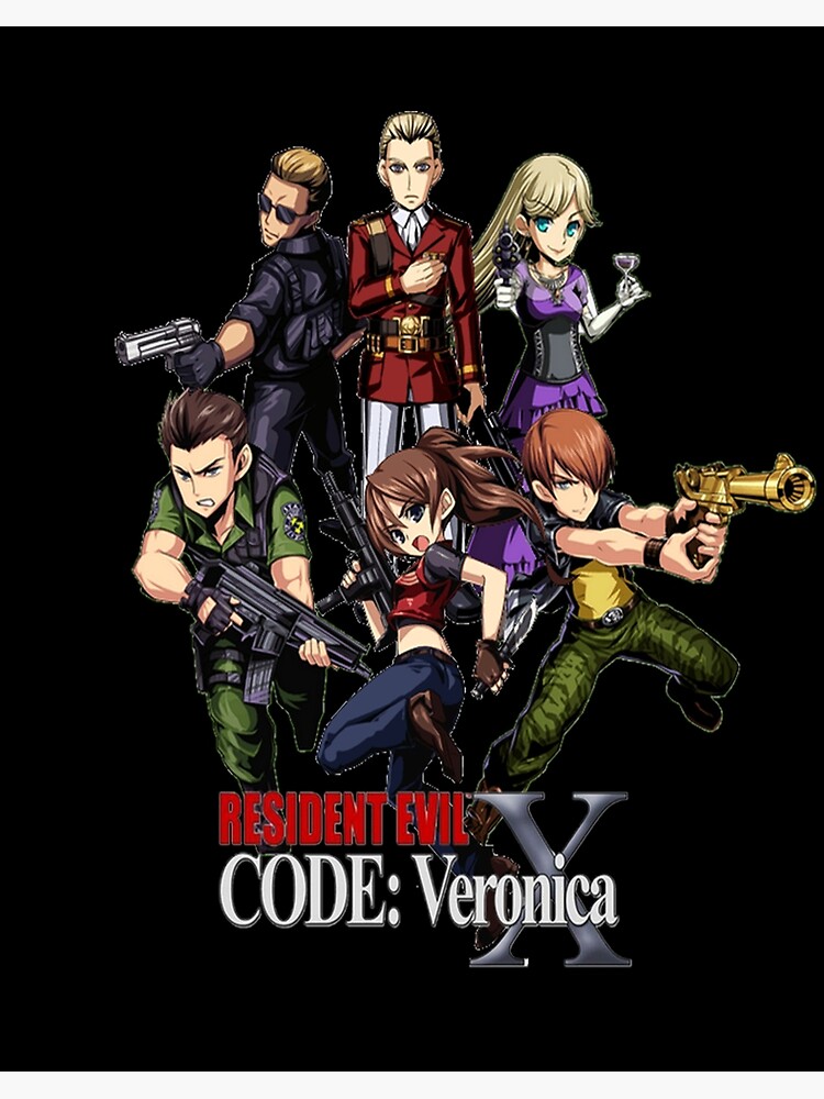 Resident Evil: CODE: Veronica X Art Board Print for Sale by