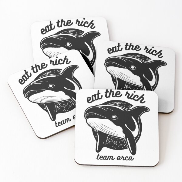 Item preview, eat the rich team orca designed and sold by badbug.