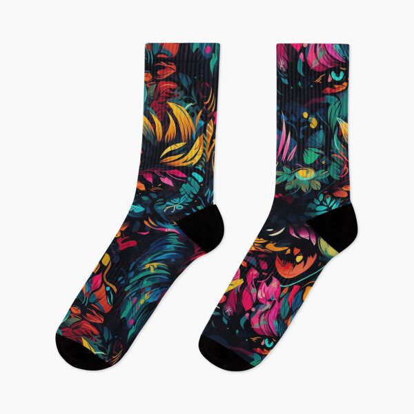 Item preview,  Neon Jungle: Electrifying street art with neon animals. designed and sold by SBD-Shop.